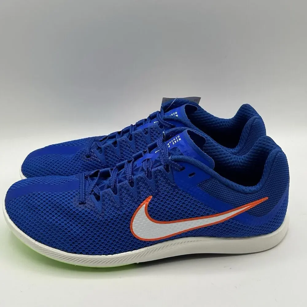 Nike Zoom Mens Sz 8.5 Rival Track & Field Distance Spikes & Tool DC8725-401 Blue